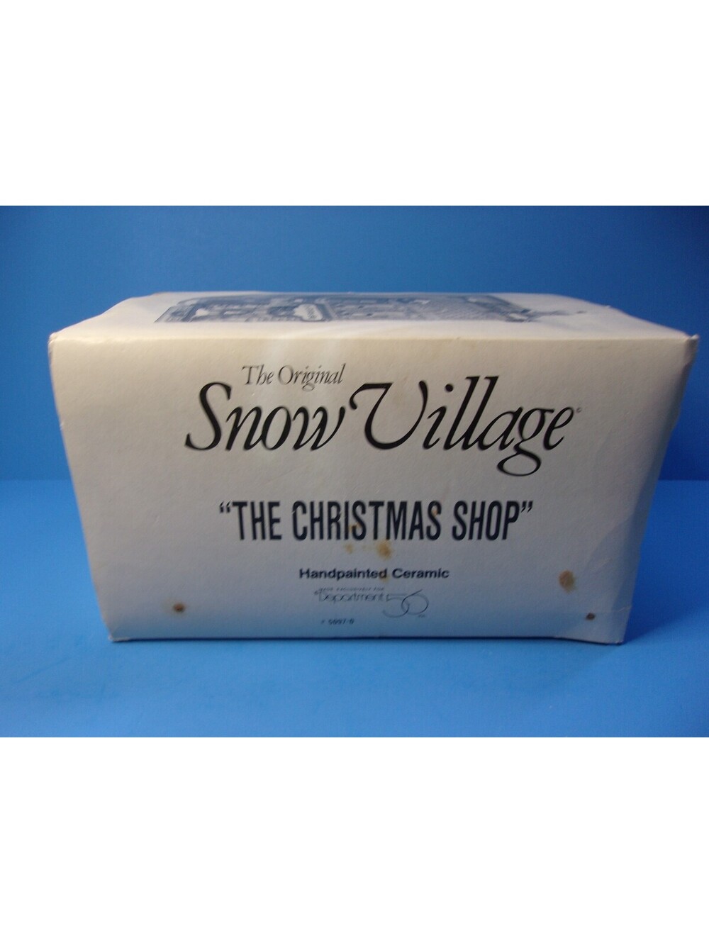 Dept 56 The Christmas Shop #50970 Original Snow Village Christmas Building Cord - Picture 9 of 10